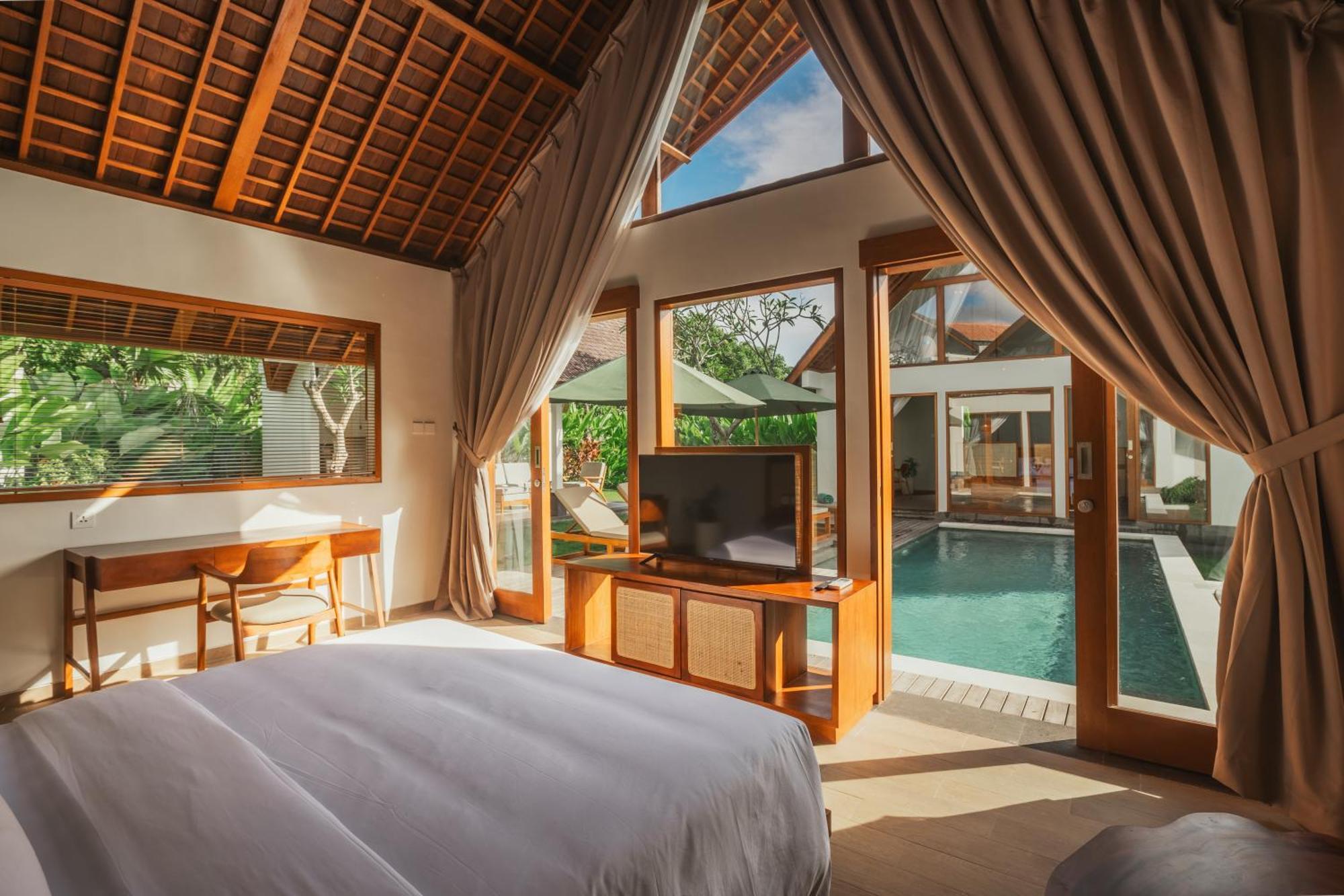 Arpana Luxury Private Pool Villas 金巴兰 外观 照片