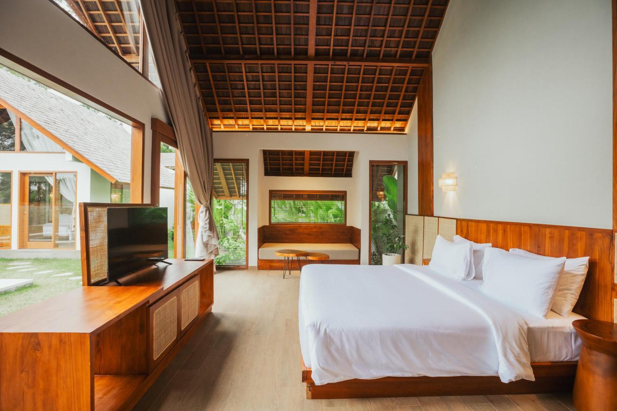 Arpana Luxury Private Pool Villas 金巴兰 外观 照片