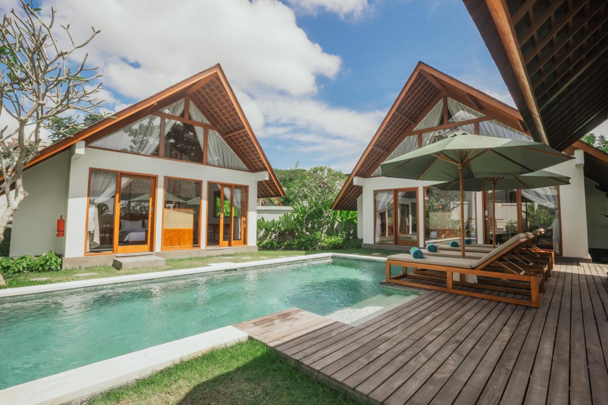 Arpana Luxury Private Pool Villas 金巴兰 外观 照片
